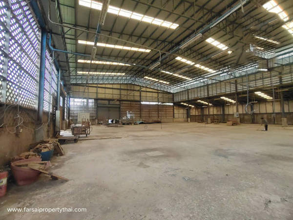 ขายอาคารโรงงานเนื้อที่ 10ไร่ พื้นที่ใช้สอย 1,800ตารางเมตร  ไฟฟ้า 630KVA (มีใบ ร.ง 4) อำเภอไทรน้อย จังหวัดนนทบุรี ราคาเช่า 180,000 บ/ด 