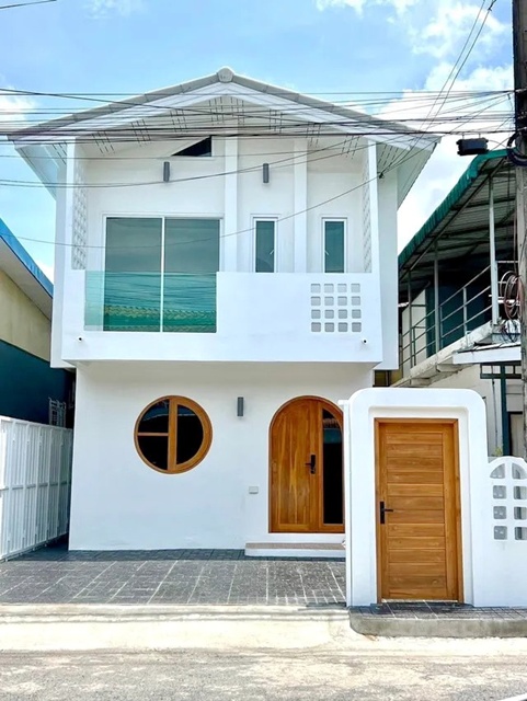 ตลาดวงศกร สายไหม 3.7 กม.จตุโชติ16-22 ให้เช่าบ้านเดี่ยว 2 ชั้น ใหม่ 2ชั้น 2นอน 2น้ำ  Big C สุขาภิบาล 5 4.8 กม. 49 ตร.วา. 