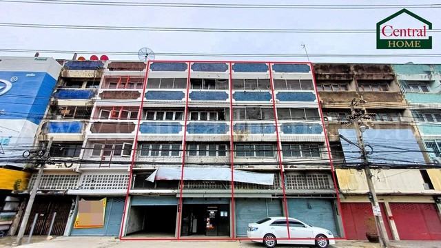 ให้เช่า อาคารพาณิชย์ 4 คูหา ซอยติวานนท์ 33 ใกล้รถไฟฟ้าสายสีชมพู ติดถนนเมน 