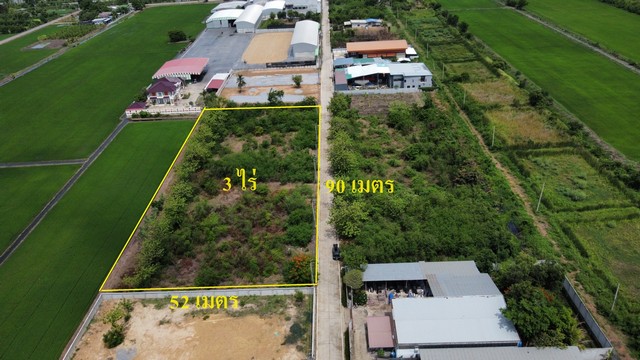 ขายที่ดิน 3 ไร่ ถูกมาก คลองขุนศรี ไทรใหญ่ นนทบุรีรายละเอียด - เนื้อที่รวม 3 ไร่ ( 1,200 ตารางวา )- โฉนด 3 แปลง แปลงละ 1 ไร่ - หน้ากว้าง 90 เมตร ลึก 52 เมตร - ถมแล้วทั้งแปลง จุดเด่น/สถานที่ใกล้เคียง- ราคาถูกมากเมื่อเทียบกับข้างเคียง - เหมาะทำโกดัง โรงงาน ออฟฟิศ บ้านพักอาศัย- วัดคลองขุนศรี- ถนนบางบัวทอง สุพรรณบุรี- ถนนปทุมธานี บางเลน- ถนน อย.3006พิกัด : https://maps.app.goo.gl/JgPdfiypPpRUeHFc7ไร่ละ 2,500,000 บาท (ตารา