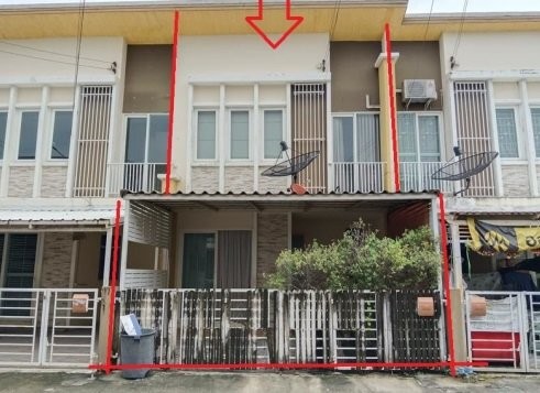 ขายทาวน์เฮ้าส์มือสอง สายไหม กรุงเทพฯ  โครงการ โกลเด้นทาวน์ วัชรพล-สุขาภิบาล 5