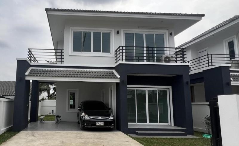 ขายบ้านใหม่2ชั้น 51.5ตรว. ลดเหลือ2.65ลบ. ฟรีโอน 3นอน3น้ำ นิคมลำพูน บ้านแม่ยาก ต.บ้านกลาง อ.เมือง ลำพูน