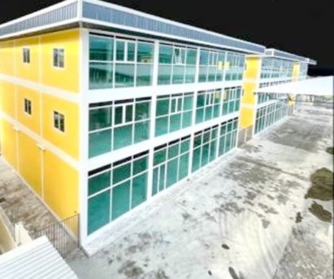 สร้างใหม่ สายใต้ใหม่ 2.1 กม. สมาคมปักษ์ใต้ ให้เช่าอาคาร 3 ชั้น 3คูหา เดอะพาซิโอพาร์ค กาญจนาภิเษก 1.3 กม. 80 ตร.วา. 908 ตร.ม. 3 นอน  5 น้ำ 