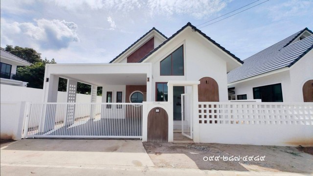 ขายบ้านเดี่ยวชั้นเดียว บางพระ ศรีราชา ชลบุรี ขายบ้านเดี่ยว 50 ตารางวา ใกล้ขอบอ่างบางพระ น้ำไม่ท่วม บ้านเดี่ยวสร้างใหม่ บ้านมือ1