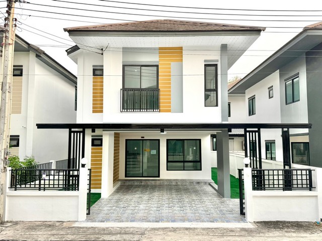 ขายบ้านแฝดสไตล์เดี่ยว ใน มบ.เดอะเพอร์เฟค ฮิลล์ ทำเลติดเทศบาลเหมือง ชลบุรี