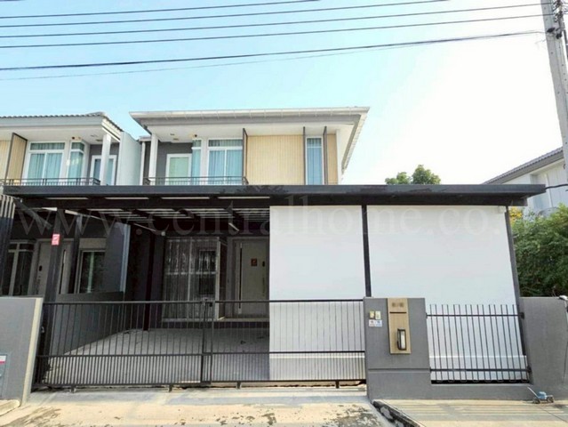 ขายด่วน บ้านแฝด อินนิซิโอ 3 ปิ่นเกล้า - วงแหวน ต่อเติมเต็ม ถูกสุดในโครงการ