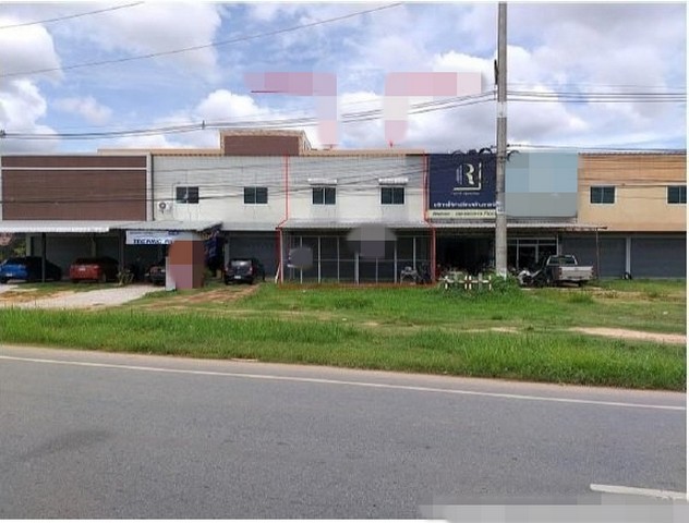 ขายอาคารพาณิชย์มือสองเมืองมหาสารคาม  โครงการบ้านทุ่งนาเรา มหาสารคาม