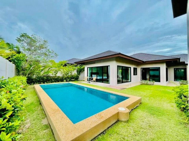 บ้านพลูวิลล่าพัทยาให้เช่า โซนห้วยใหญ่ ตกแต่งครบ พร้อมเฟอร์ FP-H01355 