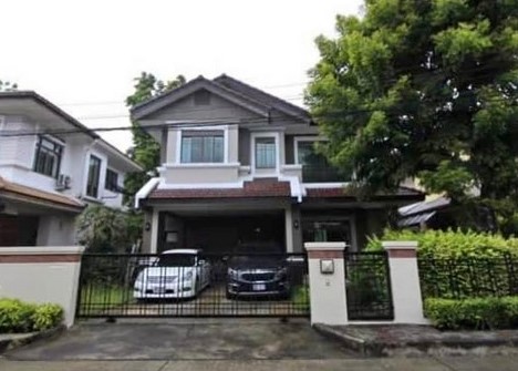  ให้เช่าบ้านเดี่ยว แต่งครบ พร้อมอยู่ หมู่บ้านเศรษฐสิริ วงแหวน–สุขาภิบาล 2