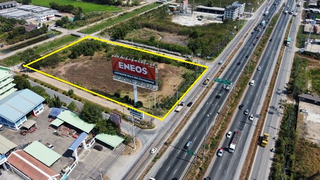 ขายที่ดิน 5 ไรครึ่ง ติดถนนพหลโยธิน ขาออก หน้ากว้าง80เมตร วังน้อย อยุธยา