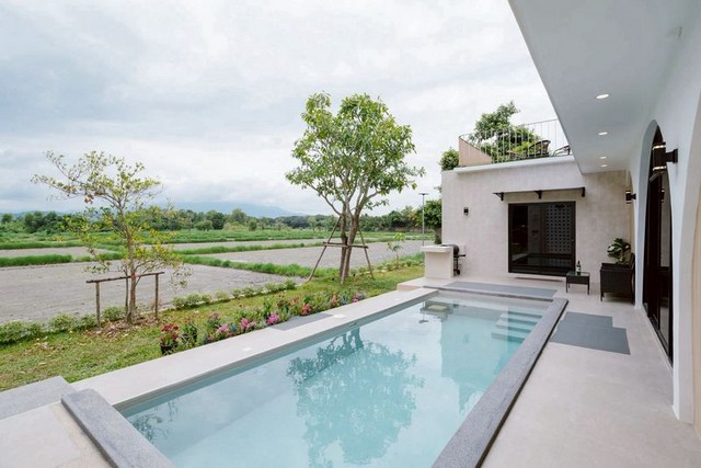 พูลล่าใหม่ บ้านหรูสไตล์รรีสอร์ท วิวทุ่งนาและภูเขา หางดง 