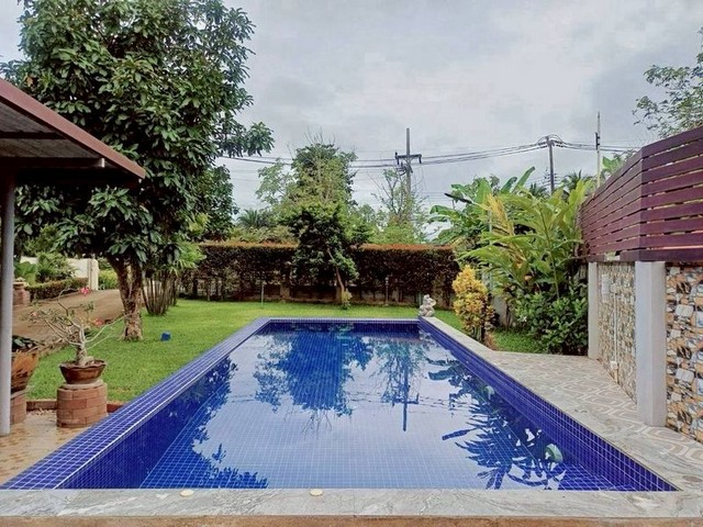 บ้านเดี่ยว สไตล์รีสอร์ท ทำเลดี ติดถนนหลัก โซนสันทราย