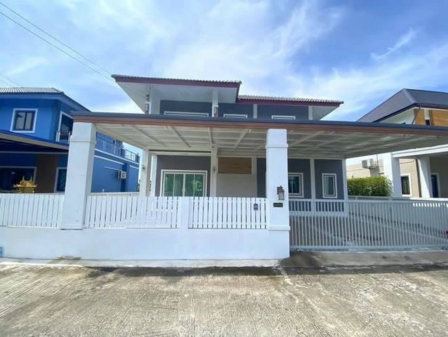 โซนสันทราย หนองจ๊อม #ขาย 3.74 ล้าน 58 ตรว. #บ้านเดี่ยวสร้างใหม่พร้อมที่ดิน 2ชั้น #เดินทางสะดวก #ใกล้เมือง #ใกล้ห้างสรรพสินค้า