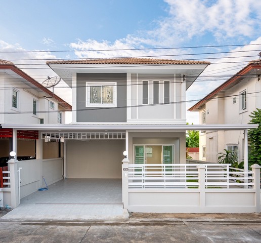 ขายบ้านมือสองรีโนเวทใหม่ หมู่บ้านบางกอกการ์เด้นท์ ศาลายา บ้านพร้อมอยู่ รีโนเวทใหม่ทั้งหลัง ทำเลศักยภาพ