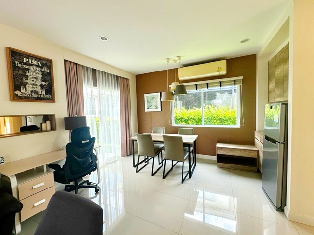 ลด22% ให้เช่าบ้านเดี่ยว 2ชั้น 59ตร.วา.ม.เกษมบัณฑิต ร่มเกล้า 1.2 กม. 