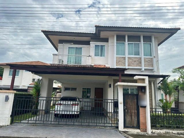 บ้านสวยคุณภาพดี ขาย 7.5 ล้าน 62.8 ตรว. THE Oriental Regent 3 สารภี บ้านเดี่ยว 2 ชั้น สภาพดี พร้อมเข้าอยู่ ทำเลเยี่ยม เงียบสงบ เป็นส่วนตัว