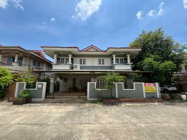 ขายบ้านสวย 84 ตร.วา. 4 ห้องนอน 5 ห้องน้ำ   ม.ทัศนีย์ พุทธบูชา-สุขสวัสดิ์  เดินทางสะดวกสบาย ใกล้รถไฟฟ้า-ทางด่วน 