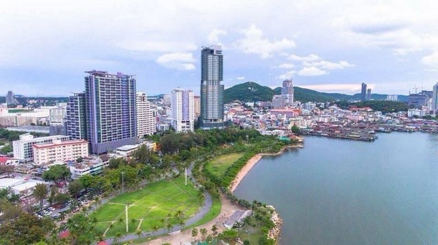 ให้เช่า / ขาย ลัดดาพลัสคอนโด ศรีราชา วิวทะเล ห้องตกแต่ง บิวท์อินครบ TP-C1768