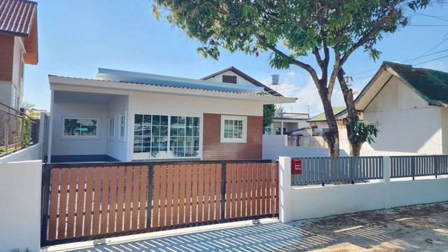 บ้านเดี่ยวชั้นเดียว รีโนเวทใหม่ หมู่บ้าน จินดาวิลล่า หนองผึ้ง สารภี 