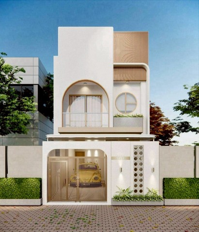 ทาวน์เฮ้าส์ 2 ชั้น สไตล์มูจิโมเดิร์น รีโนเวทใหม่ โซนช้างเผือก 