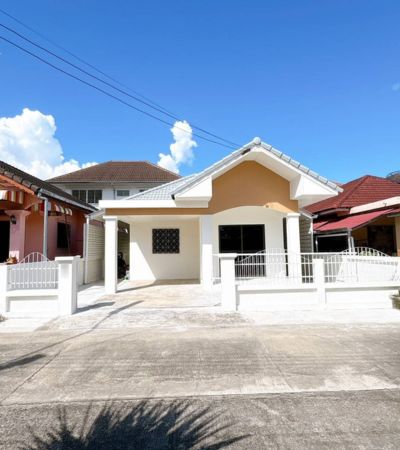 บ้านชั้นเดี่ยว ตกแต่ง Style Minimal ราคานี้เฉพาะเดือนนี้เท่านั้น ใกล้ makro, Big C, IKEA เชียงใหม่