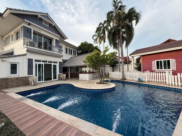 บ้านเช่ามีสระว่ายน้ำ บ้านเดี่ยว 3 นอน มบ.ไทยปุรี ศรีราชา-หนองค้อ TP-H1777