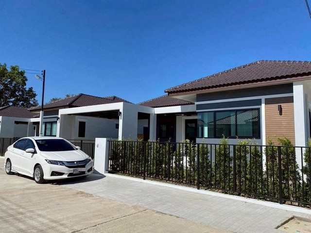 บ้านเดี่ยวชั้นเดียว สไตล์โมเดิร์น พร้อมเข้าอยู่ ดอยสะเก็ด 