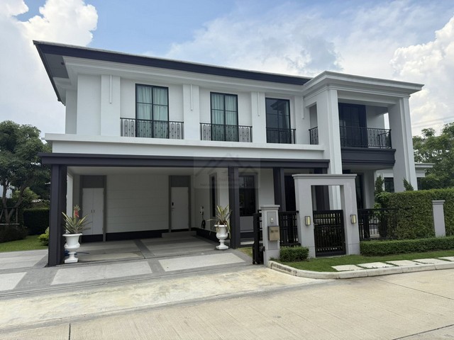 ขายบ้านเดี่ยวใหม่ 2 ชั้นหลังมุม 119.6 ตรว. โครงการเศรษฐสิริ แจ้งวัฒนะ-ประชาชื่น 2 เฟอร์นิเจอร์พร้อมเข้าอยู่ ใกล้ Impact เมืองทองธานี