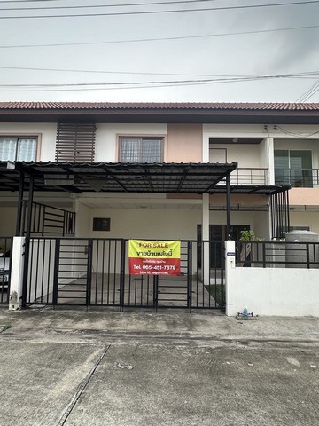 ขายทาวน์เฮ้าส์ 2 ชั้น หมู่บ้านออมธนา ไทรน้อย นนทบุรี