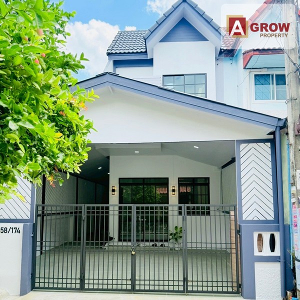 หมู่บ้านอินทราวิว  นิมิตใหม่ มุมสวย ทำเลดี ตกแต่งครบ พร้อมเข้าอยู่