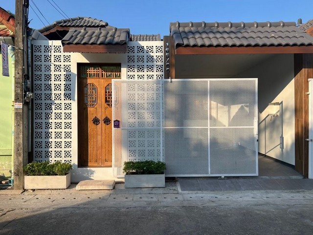 ให้เช่าบ้านญี่ปุ่นชั้นเดียว สไตล์มินิมอล หลังตลาดแม่เหียะ 