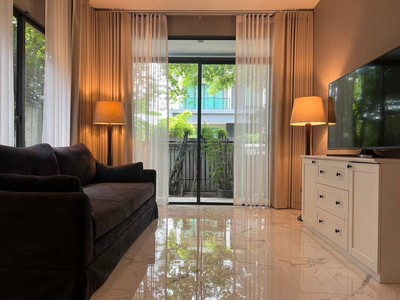 โอกาสทอง บ้านหรูให้เช่า พร้อมเข้าอยู่ได้ทันที !!! บ้านเดี่ยวโครงการบางกอกบูเลอร์วาร์ด ศรีนครินทร์- บางนา หลังมุม เนื้อที่ 70 ตร.ว แต่งครบ 