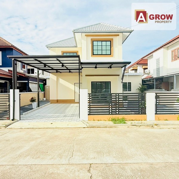 หมู่บ้าน เคซี กรีนวิวล์ ถนนมิตรไมตรี บ้านสวยพร้อมสวนข้างบ้าน เฟอร์นิเจอร์ครบ รีโนเวทใหม่พร้อมเข้าอยู่