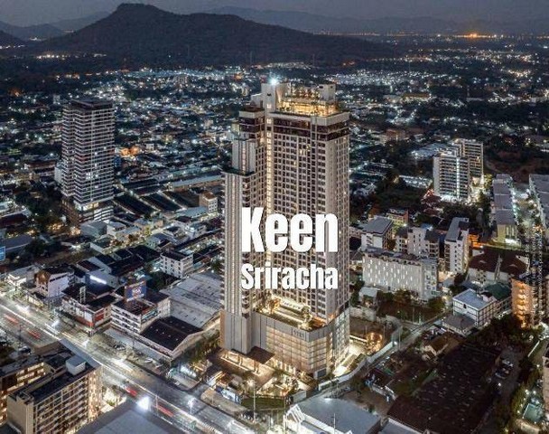 ให้เช่าคีนคอนโด ศรีราชา ห้องเช่าพร้อมเฟอร์ ใจกลางศรีราชา ชั่น32 เห็นทะเล TP-C1864