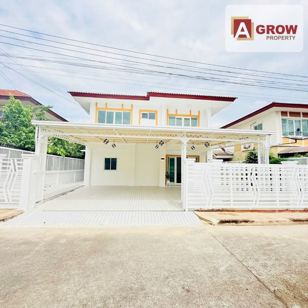 หมู่บ้านคุณาภัทร 3 บ้านกล้วย-ไทรน้อย บ้านสวย ทำเลดี รีโนเวทใหม่พร้อมเฟอร์นิเจอร์ครบ เข้าอยู่ได้เลย