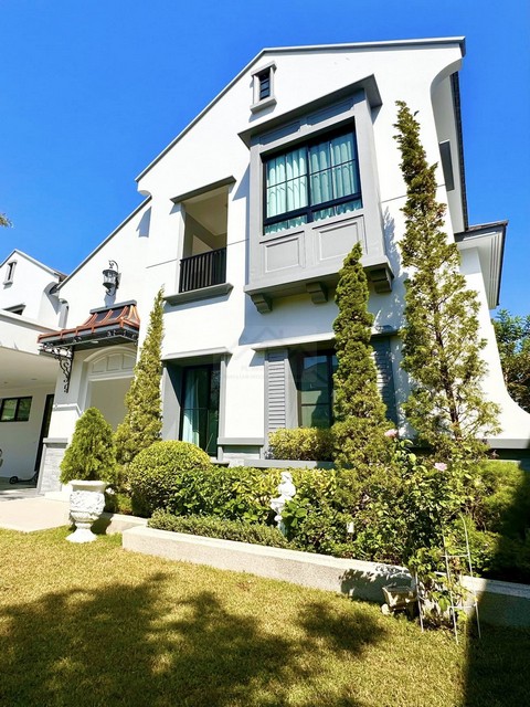 ขขายบ้านเดี่ยว 2 ชั้น แปลงมุม 107 ตรว. นันทวัน พระราม9-กรุงเทพกรีฑาตัดใหม่ ตกแต่งพร้อมอยู่ มีความเป็นส่วนตัว ใกล้นานาชาติ Brighton 