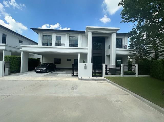 HR 6202 ปล่อยเช่า บ้านเดี่ยว 2ชั้น โครงการเศรษฐสิริบางนา สุวรรณภูมิ บ้านสภาพใหม่พร้อมเข้าอยู่