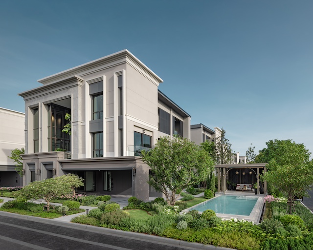 BS1014 ขายคฤหาสน์สุดหรู 3 ชั้น Grand Bangkok Boulevard ปิ่นเกล้า–บรมราชชนนี พร้อมลิฟต์ส่วนตัว ทำเลใกล้เดอะพาซิโอ พาร์ค