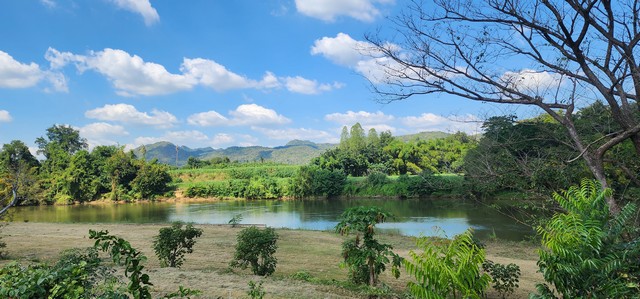 ขายที่ดินสวนผลไม้ติดแม่น้ำแควน้อย กาญจนบุรี พร้อมบ้านริมน้ำ เอกสารเป็นโฉนด*** ขายราคาไร่ละ 2,218,036 บาท  *** ( เนื้อที่ 17-0-52.9 ไร่ )ขายที่ดินติดแม่น้ำแควน้อย เมืองกาญจนบุรี 17 ไร่ พร้อมบ้านริมน้ำสวยๆ พร้อมปลูกต้นทุเรียน และผลไม้อื่นๆ ไว้แล้ว  ใกล้แหล่งชุมชน เหมาะซื้อเก็บไว้อยู่อาศัย ที่ตั้งที่ดิน  : ตำบล กลอนโด อำเภอ ด่านมะขามเตี้ย  กาญจนบุรี 71000ขายที่ดิน เนื้อที่ดิน  17-0-52.9