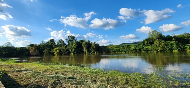 ขายที่ดินสวนผลไม้ติดแม่น้ำแควน้อย กาญจนบุรี พร้อมบ้านริมน้ำ *** ขายราคาไร่ละ 2,218,036 บาท  *** ( เนื้อที่ 17-0-52.9 ไร่ )ขายที่ดินติดแม่น้ำแควน้อย เมืองกาญจนบุรี 17 ไร่ พร้อมบ้านริมน้ำสวยๆ พร้อมปลูกต้นทุเรียน และผลไม้อื่นๆ ไว้แล้ว  ใกล้แหล่งชุมชน เหมาะซื้อเก็บไว้อยู่อาศัย ที่ตั้งที่ดิน  : ตำบล วังเย็น อำเภอเมืองกาญจนบุรี กาญจนบุรี 71000ขายที่ดิน เนื้อที่ดิน  17-0-52.9 ไร่ อ.เมือง จ.กา