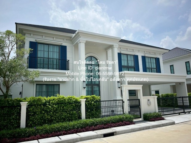 DSL-1209.1สนใจติดต่อ: โดม รัชดา (Exclusive Contract)โทร: 065-586-9872ไลน์ไอดี: 0655869872 หรือ giantmw หรือ @yem0202nFacebook: https://bit.ly/3vdegO8Fanpage: https://bit.ly/488TrlD.ให้เช่าบ้านเดี่ยวหรู 2 ชั้น ติดถนนนบางนา-ตราด 75 ตร.ว., 4 น 5 น้ำ 3 จอดรถ ราคา 200,000 บาท/เดือน (สัญญา 2 ปี).รายละเอียดทรัพย์:1. ให้เช่าบ้านเดี่ยวหรู 2 ชั้น ติดถนนนบางนา-ตราด บนเนื้อที่ 75 ตร.ว. พื้นที่ใช้สอย 310 ตร.ม. ขนาด 4 ห้องนอน 5 ห้องน้ำ และสามารถจอดได้ 3 คัน2. ราคานี้รวมงานตกแต่งเพิ่มเติม, เค