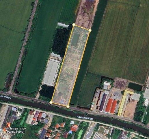 ขายที่ดินซอยวัดสามง่ามบางบัวทอง อำเภอปากเกร็ด จังหวัดนนทบุรี เนื้อที่ 8 ไร่ 60 ตารางวา#รายละเอียดและที่ตั้งทรัพย์-ที่ดินขนาด 8 ไร่ 60 ตารางวา-ตั้งอยู่ซอยวัดสามง่ามบางบัวทอง ตำบลคลองข่อย อำเภอปากเกร็ด จังหวัดนนทบุรี-ใกล้คลังเซเว่นอีเลฟเว่น-ห่างถนนบางบัวทอง-สุพรรณบุรี 5 นาที-ที่ดินถมแล้วติดถนน มีบ่อน้ำ มีผลไม้หลายชนิด-มีรั้วกำแพงรอบที่ดิน**ราคาขายเพียงไร่ล�