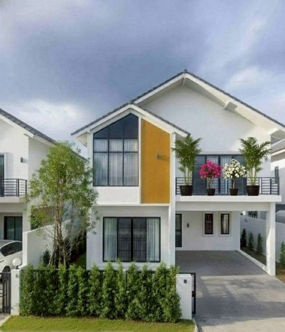 บ้านให้เช่า #หลังกาดฝรั่ง #หางดง 40,000 บาท/เดือน บ้านใหม่ 2 ชั้น ดีไซน์พิเศษ เหมาะสำหรับครอบครัวใหญ่ #เฟอร์นิเจอร์ครบ #เลี้ยงสัตว์ได้ มี 2 หลัง ว่าง พร้อมเข้าอยู่ได้เลย รายละเอียด4 ห้องนอน | 4 ห้องน้ำ1 ห้องทำงาน | 1 ห้องนั่งเล่นจอดรถได้ 2 คัน จุดเด่น4 ห้องนอน 4 ห้องน้ำ (ensuite) + 1 ห้องทำงานแอร์ครบทุกห้อง / ทีวี 65 นิ้ว / ฟรี Wi-Fiมีอ่างอาบน้ำ / ห้องแต่งตัว / ครัวบิ้วอินสนามหญ้าส่วนตัว + ต้�