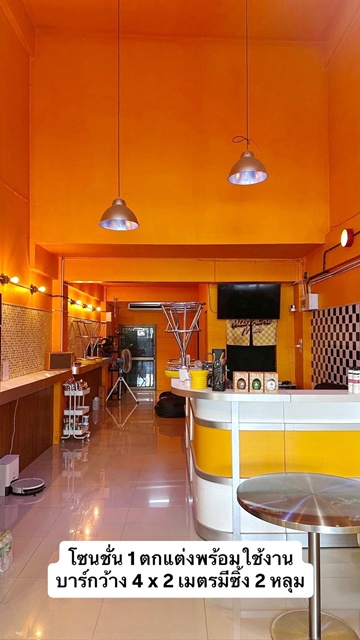 ไม่มีค่าเซ้ง! ถ.พระราม5 1.37กม. นครอินทร์ บนถ.ราชพฤกษ์ ให้เช่าอาคารพาณิชย์ 4.5ชั้น พร้อมดาดฟ้า 5นอน 3น้ำ วัดแคใน 1.1 กม.  17ตร.วา. 280ตร.ม.การไฟฟ้านครหลวง บางใหญ่ 1.7กม. ติดถนนใหญ่ เหมาะทำธุรกิจ ร้านค้า ร้านกาแฟ 13,998 B-M. ตลาดบางศรีเมือง 1.7 กม. เดินทางง่าย MRT ไทรม้า 2.9 กม. ถ.ราชพฤกษ์ No lease fee! Rama5 Rd 1.37km NakhonIn. WatKaeNai 1.1km. on Ratchaphruek Road.4.5-story commercial building for rent with rooftop 5bed 3bath 17sq.wa. 280sq.m. Metropolitan Electricity Authority BangYai 1.7km. Located on main road suitable for business shops cafes 13,998 B-M. Bang Sri Muang Market 1.7 