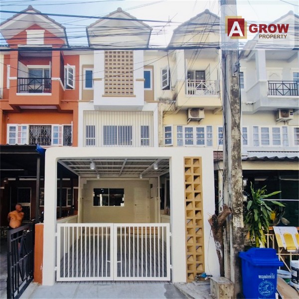 หมู่บ้านลัลลี่วิลล์ 2 แพรกษา บ้านรีโนเวทใหม่ทั้งหลัง พร้อมเข้าอยู่