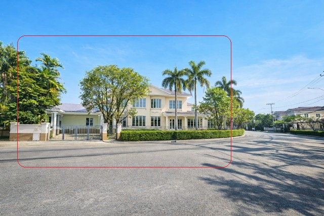 MRT วัชรพล 2.1กม. รามอินทรา 6นอน ขาย คฤหาสน์หรู 2 ชั้น 2 หลังใหญ่ติดกัน  ตลาดถนอมมิตร 1.4 กม. 