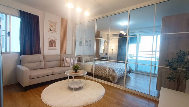 ขายคอนโดห้องมุม33ตร.ม.ย่านลาดพร้าว รามคำแหง เขตบางกะปิ ซิตี้วิลล่าตึกE1 ชั้น5 fully furnished