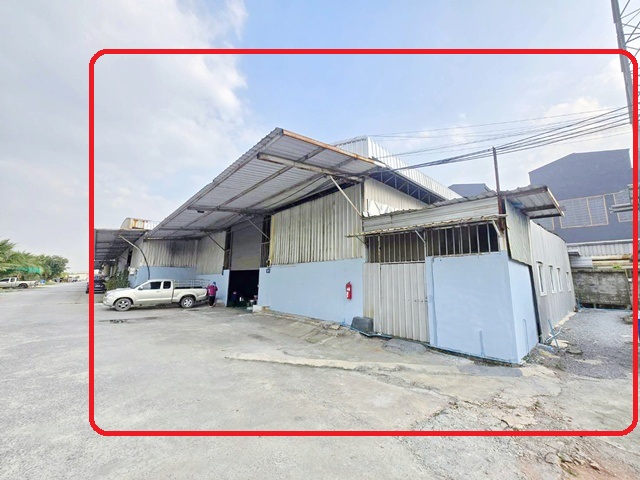 ทำเลศักยภาพในแคราย-กระทุ่มแบน ตลาดสดแคราย 1.2 กม. ให้เช่าโกดัง พร้อมออฟฟิศและบ้านพักคนงาน 310 ตร.ม 100ตร.วา. รพ.กระทุ่มแบน 2.3 กม. 