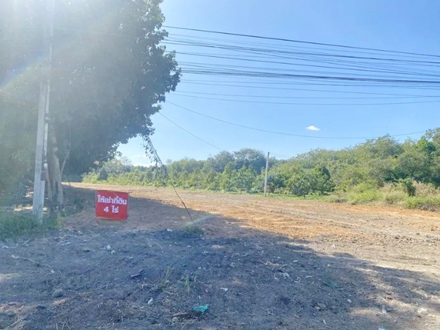 นิคมอุตสาหกรรมอีสเทิร์นซีบอร์ด 2.8 กม.ห้เช่าที่ดินระยอง 4ไร่หรือ1,600 ตร.วา. ทำเลแม่น้ำคู่ ปลวกแดง หน้ากว้างติดถนนลาดยาง ระบบสาธารณูปโภคครบ