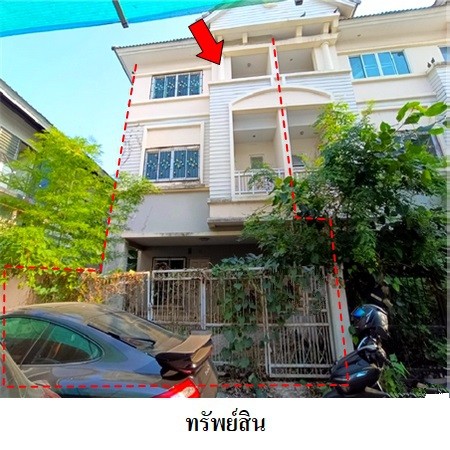 ขายทาวน์เฮ้าส์มือสอง เขตบางกะปิ กรุงเทพฯ  โครงการ วิสต้าวิลล์